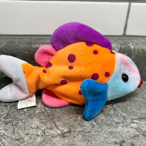 Ty Beanie Babies: Lips the Fish 1999 - Picture 2 of 6